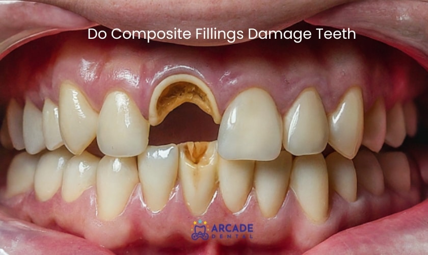 Do Composite Fillings Damage Teeth?